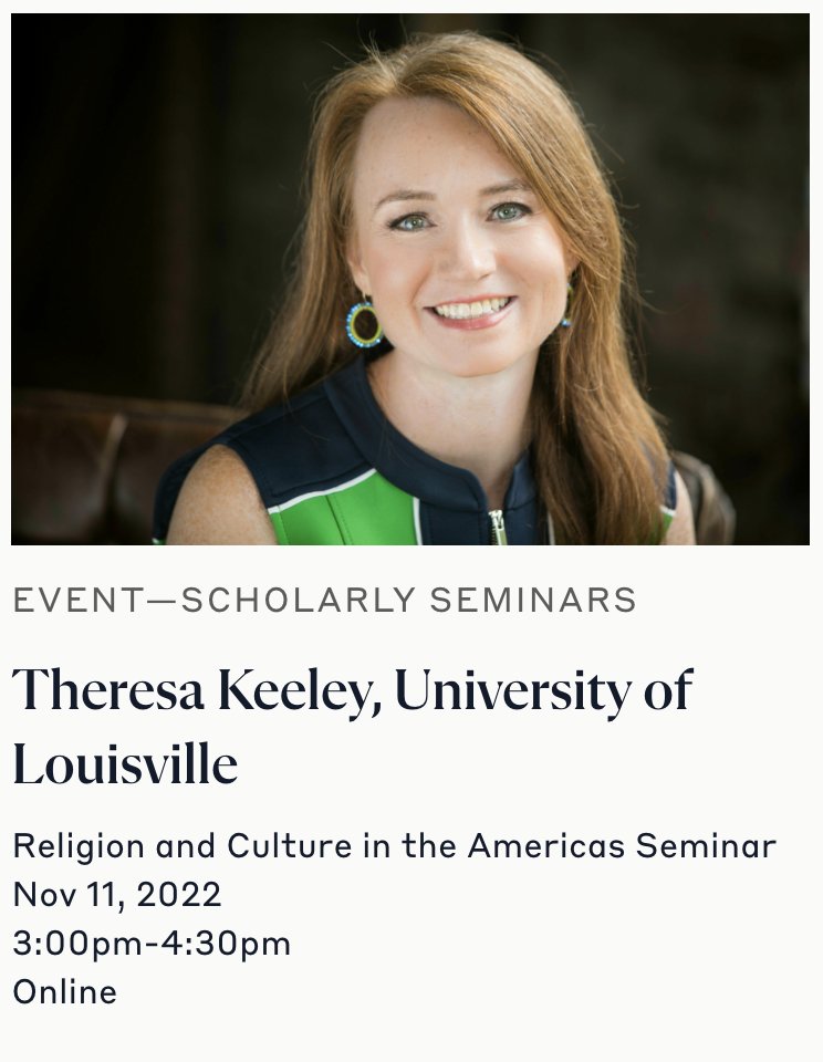 Cushwa Center (@cushwacenter) on Twitter photo Register for the next Newberry Seminar on Religion and Culture in the Americas—taking place Friday 11/11 online—on a paper by <a href="/TkeeleyPhD/">theresa keeley</a>, "Tikkun Olam: War-Injured Vietnamese Children and (Hidden?) Jewish Humanitarian Efforts." Learn more and sign up: newberry.org/calendar/there… Register for the next Newberry Seminar on Religion and Culture in the Americas—taking place Friday 11/11 online—on a paper by <a href="/TkeeleyPhD/">theresa keeley</a>, "Tikkun Olam: War-Injured Vietnamese Children and (Hidden?) Jewish Humanitarian Efforts." Learn more and sign up: newberry.org/calendar/there…