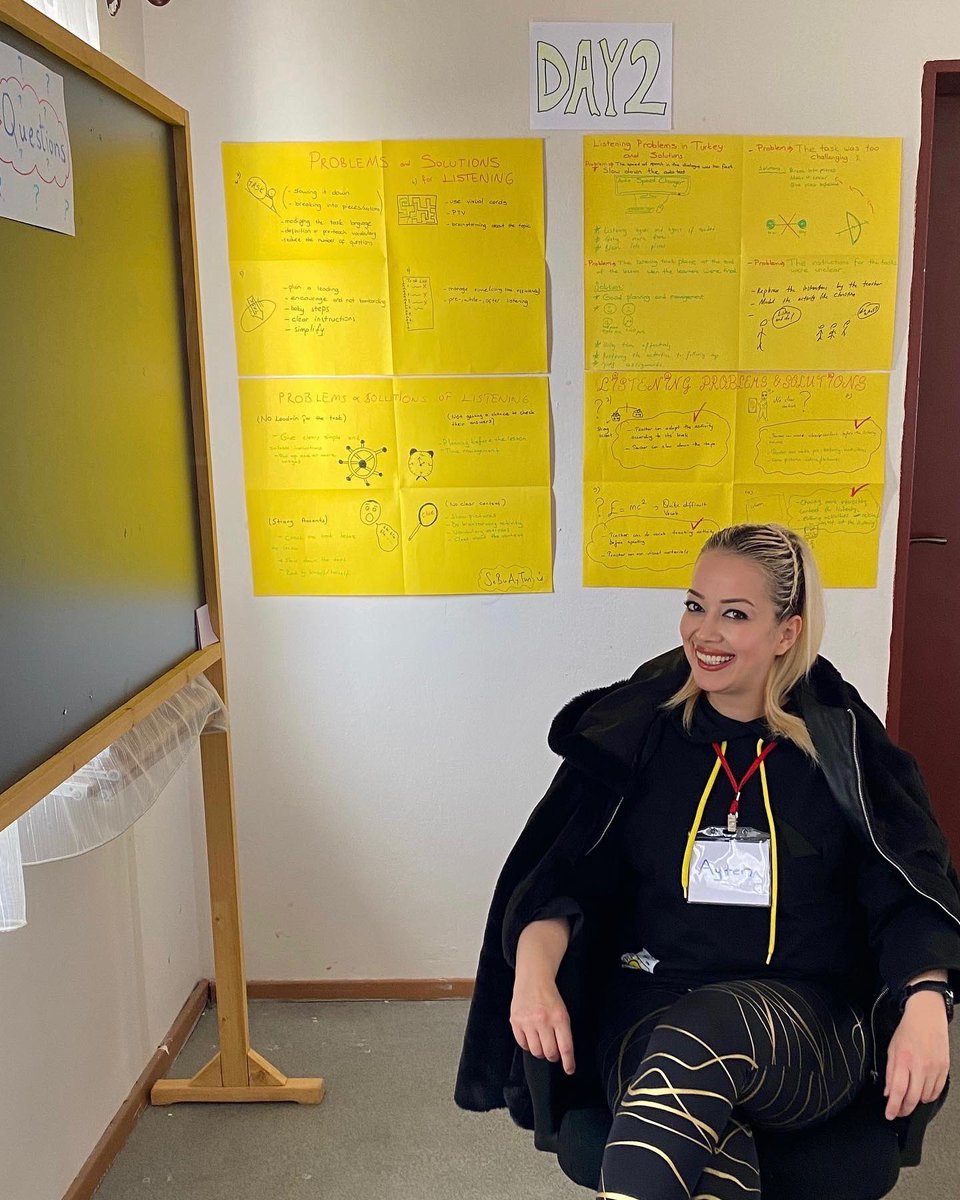 AytenBalaban's tweet photo. Day 2 🤗🥳💫 #englishtogether #birlikteingilizce #sabancifoundation #britishcouncil #tcmeb https://t.co/i3PPT8dUVE