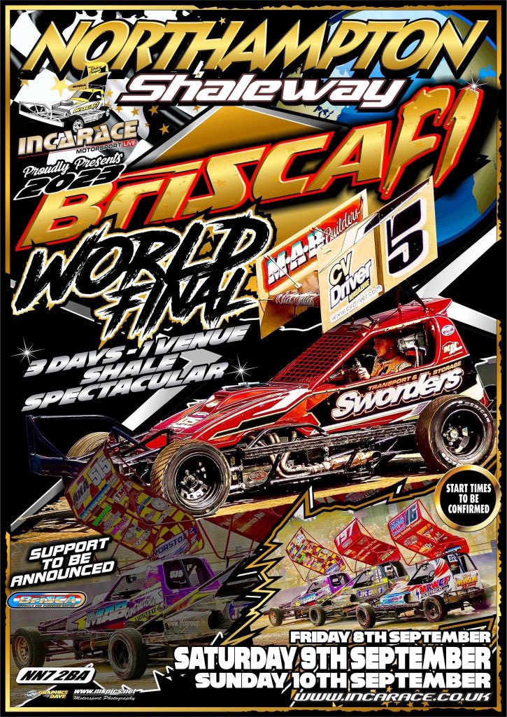 Incarace's tweet image. BriSCA F1 Championship of the World Tickets!👇

spedeworth.co.uk/incarace/news2…