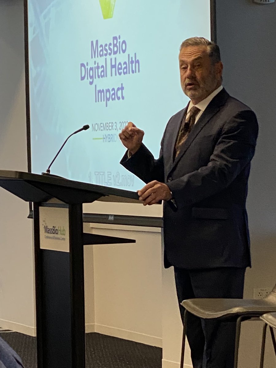 Kicking off ⁦<a href="/MassBio/">MassBio</a>⁩ #digitalhealth Day!