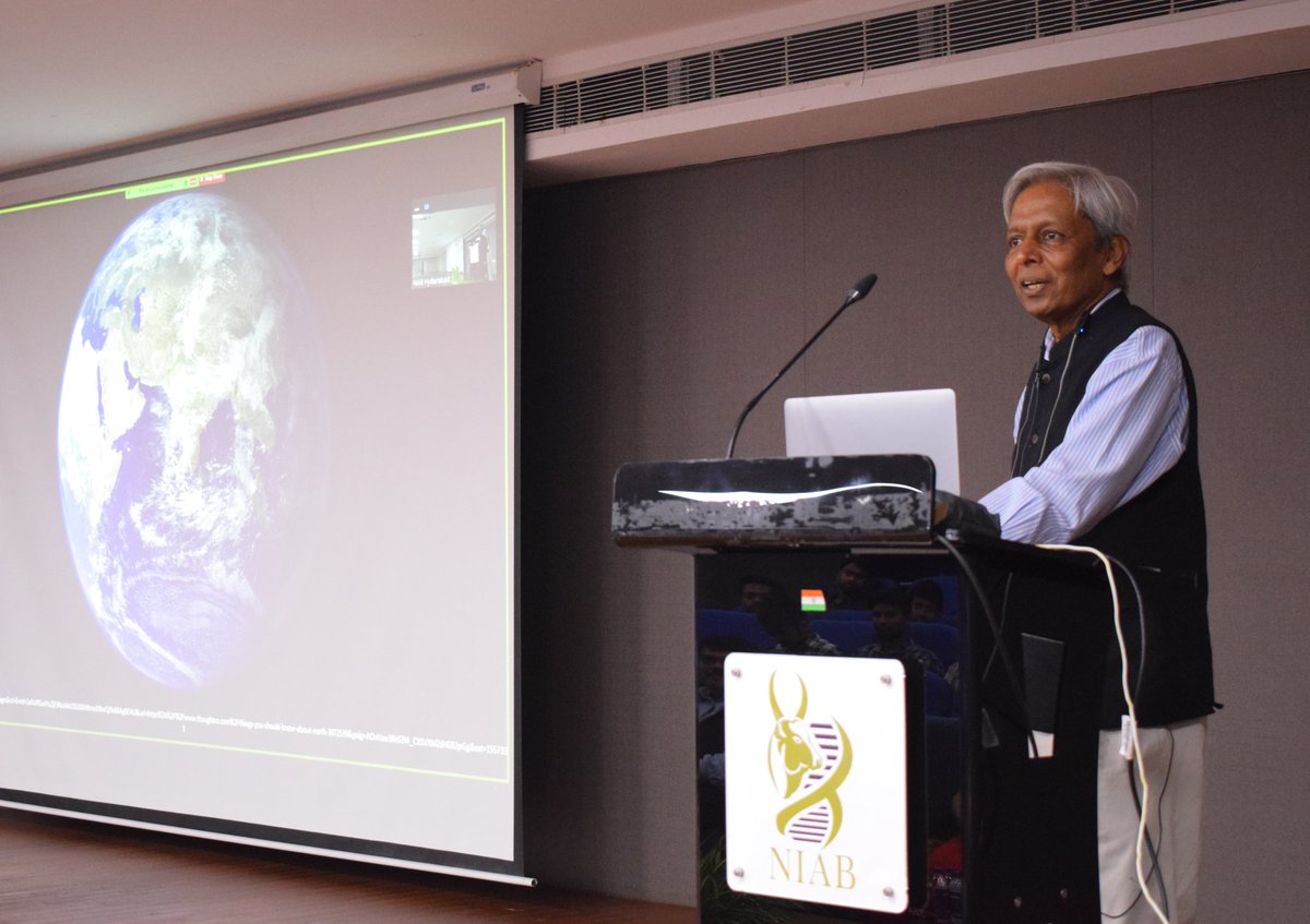 HydNiab's tweet photo. Very thoughtful talk by Prof. @kvijayraghavan at @HydNiab  on #worldonehealth day. Students &amp; scientists of the Institute were amazed with the talk "shaping our scientific goals". He also inagurated "High-Content Screening" facility at the Institute.
@DBTIndia https://t.co/r8QIYIUFqZ