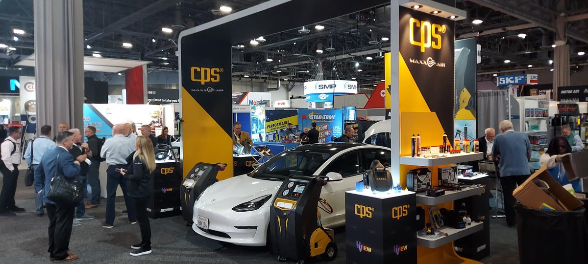 cpsproductsinc's tweet photo. We're on the expo floor at #AAPEX22 Remember to stop by booth #A3635 for product availability, pricing, and demos. #aapex #cpsproducts #automotive https://t.co/iwPIdmRTqu