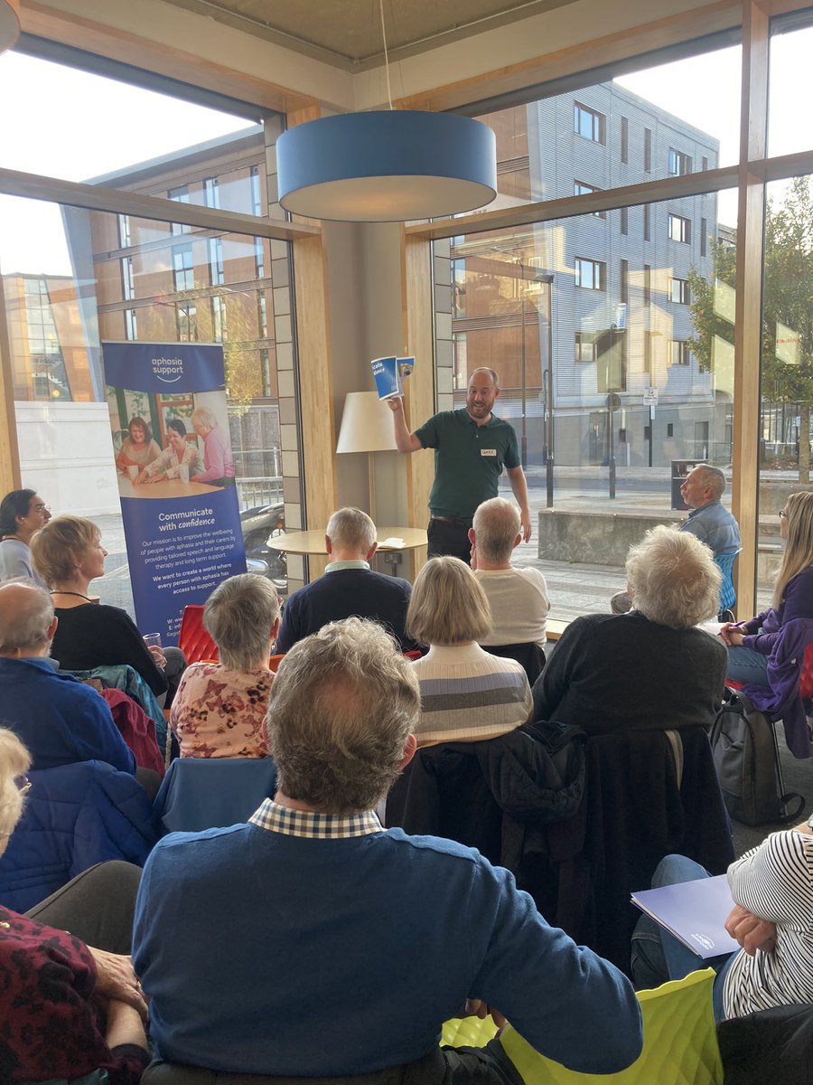 It’s our rebrand launch <a href="/create_cafe/">Create Cafe W'field</a> ! #aphasia #aphasiacharity