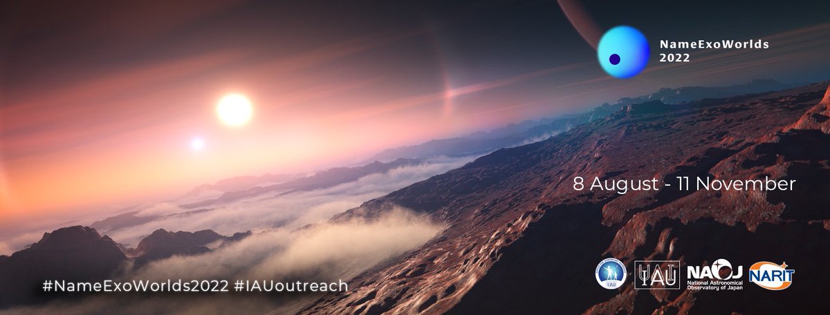 TurkAstroDer's tweet photo. ✨Uluslararası Astronomi Birliği (IAU) 20 ötegezegen ve çevresindeki dolandıkları yıldız için isimlendirme kampanyası başlattı. https://t.co/2c8o3LPgU0