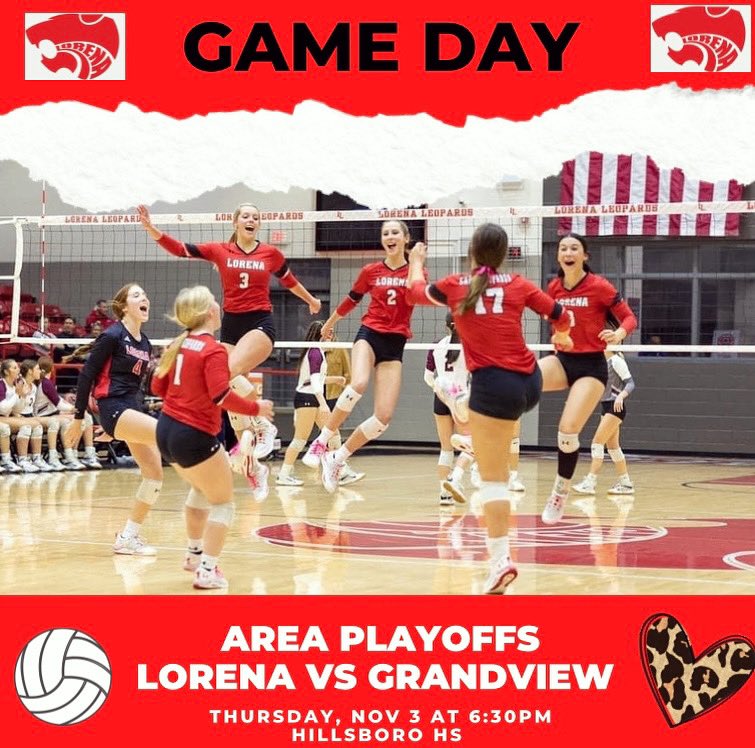 Lorena High School Volleyball tweet media