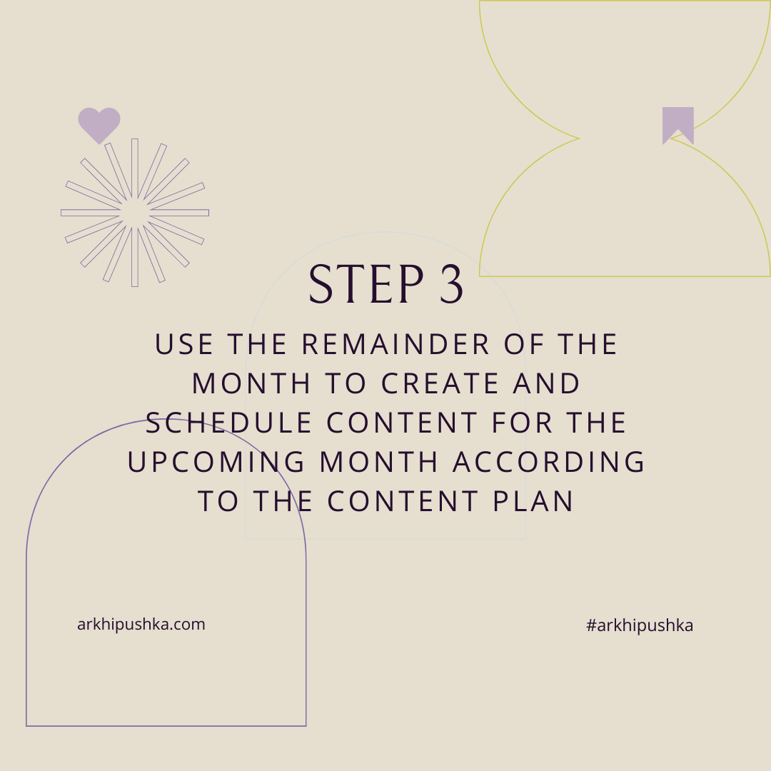 arkhipushka's tweet photo. 3 steps to create consistent and regular content

Tip: always remember that your content must fulfill specific purposes and be valuable to the audience.

https://t.co/C4ZbVofFuF
#arkhipushka https://t.co/vgEzRMj00x