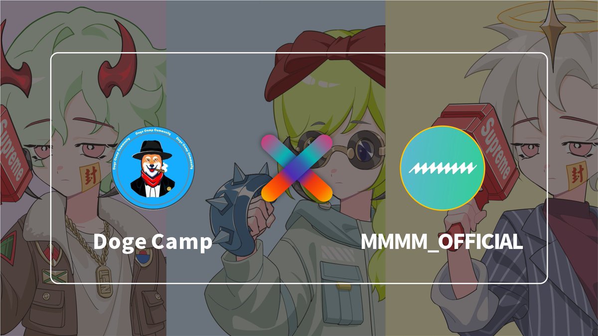 Doge_Camp's tweet photo. 🎁Doge Camp x MMMM🎁
 x5 MMMM WL
1️⃣ Follow 
@MMMM_TEAM
@Doge_Camp
@TimBro_NFT

2️⃣ Like + Retweet
3️⃣ Tag 3 friends
4⃣ Join Discord: https://t.co/tYe8uCb8rX
48 hours ⏰
#NFTCommunity #NFTGiveaway #NFTs #Ethereum https://t.co/9wgxL4QT8o