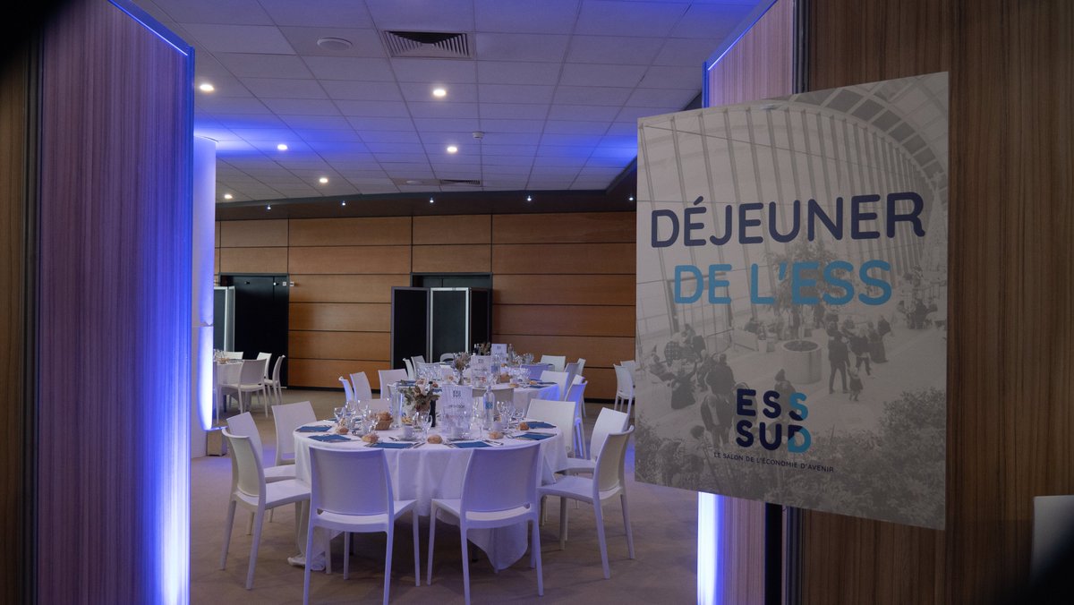 Salon ESS Sud 2022 (@ess_sud) on Twitter photo #DEJEUNERDELESS
Le salon <a href="/ess_sud/">Salon ESS Sud 2022</a> c'est aussi l'occasion pour certains de nos partenaires de partager un repas convivial au coeur de l'évènement !
🍽️ Le traiteur engagé La Table de Cana nous accompagne sur ce temps dédié ! #DEJEUNERDELESS
Le salon <a href="/ess_sud/">Salon ESS Sud 2022</a> c'est aussi l'occasion pour certains de nos partenaires de partager un repas convivial au coeur de l'évènement !
🍽️ Le traiteur engagé La Table de Cana nous accompagne sur ce temps dédié !