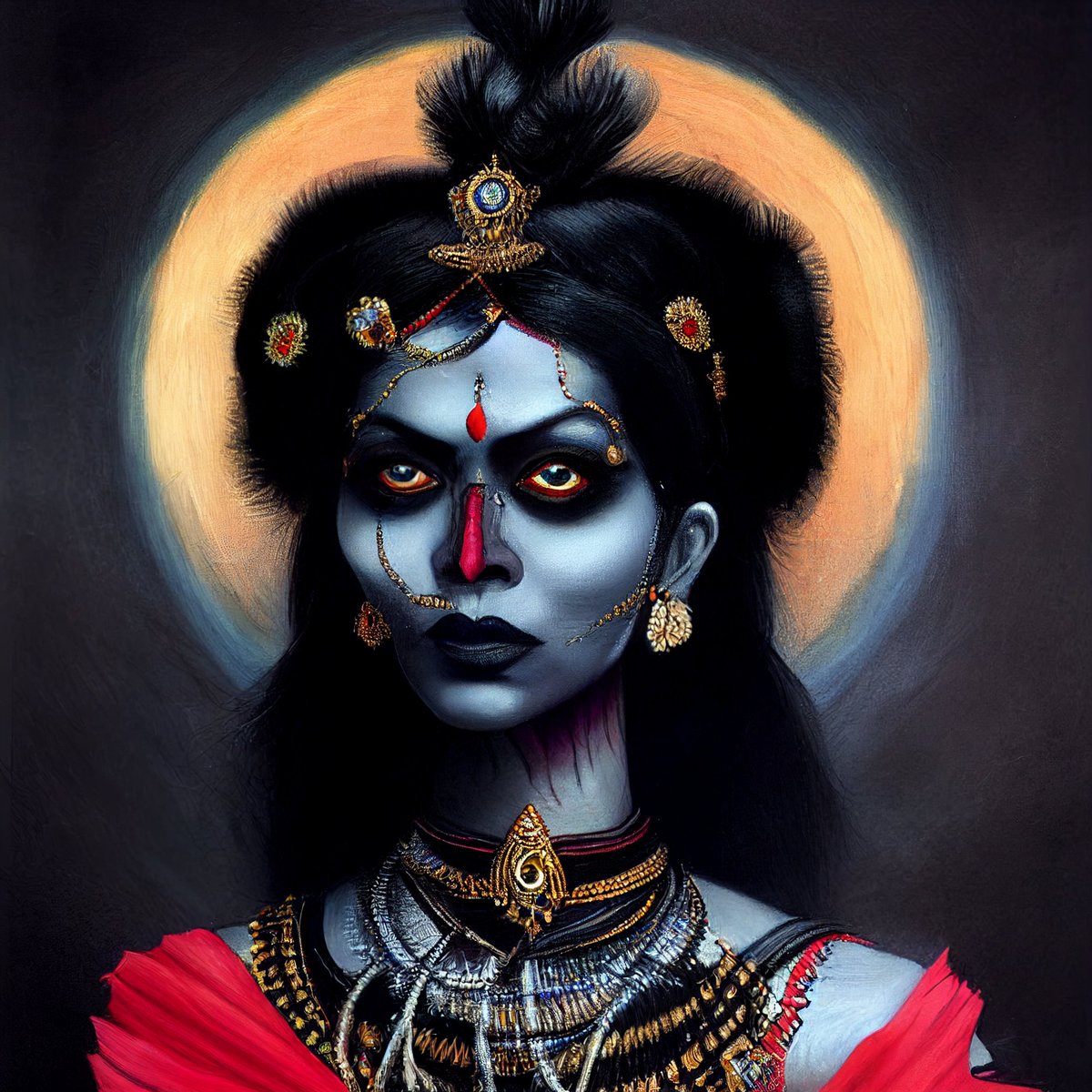 Kali Ma variation 
#AIart #AIArtworks 
GM