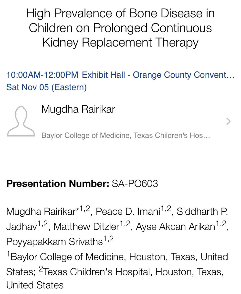 BCM Pediatric Renal Fellowship tweet media