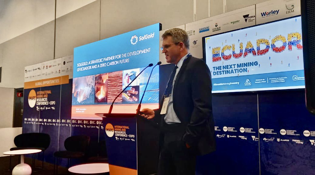 mineriaecuador's tweet photo. En la conferencia de Ecuador también participaron: @NewcrestMining, @SolGoldEc, @bhp, @SunstoneMetals, @avl_ab, @rdltlogistic y @MiningLeaders1, quienes resaltaron el importante trabajo de #MineríaResponsable que llevan a cabo en el país y las oportunidades que éste brinda. https://t.co/rOCQzimjHi