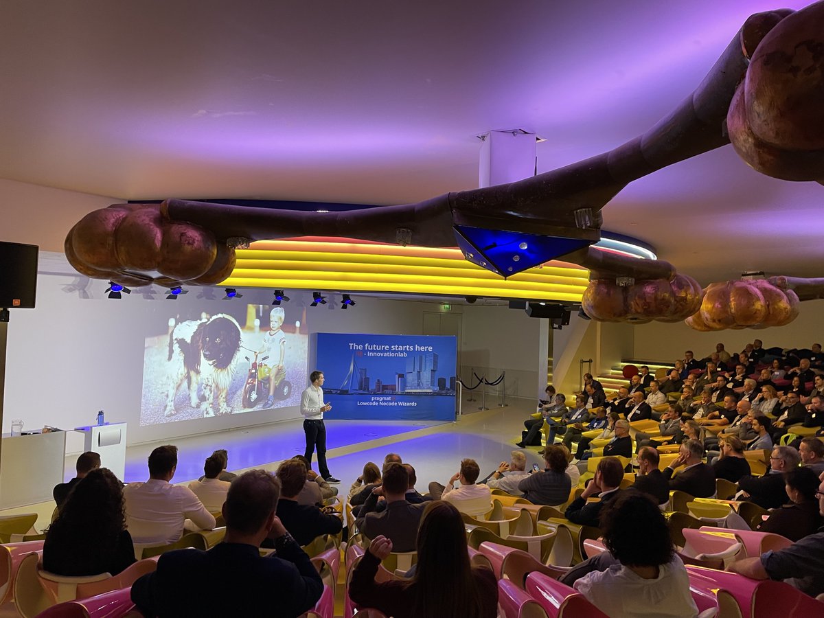 pragmatiQ's tweet photo. What a day! Thank you all for the #Lowcode & #Nocode BeNeLux Summit 2022 success!! 'The Future Starts here' and featured a wonderful presentation from @ikbenechtben. https://t.co/OHrrUqQBLG
#lowcode #nocode #lowcodenocodesummit