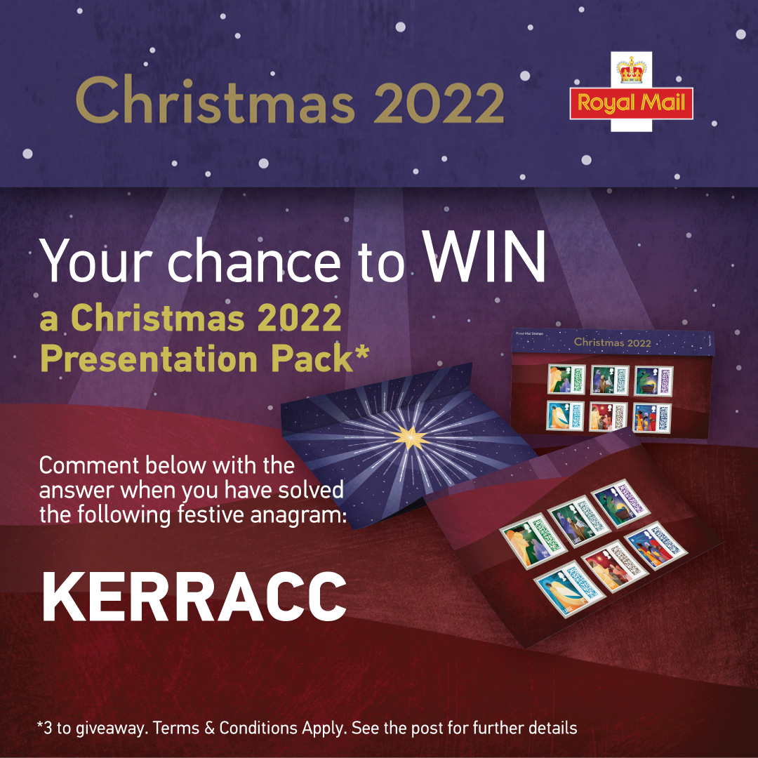 COMPETITION TIME!

For your chance to win a Christmas 2022 Presentation Pack (3 to giveaway), like + RT this post and reply with the answer to the following by 11:59pm on 09/12/2022: 

Solve the following festive anagram: KERRACC

18+ UK only - Ts &amp; Cs: ms.spr.ly/6011ddrJR
