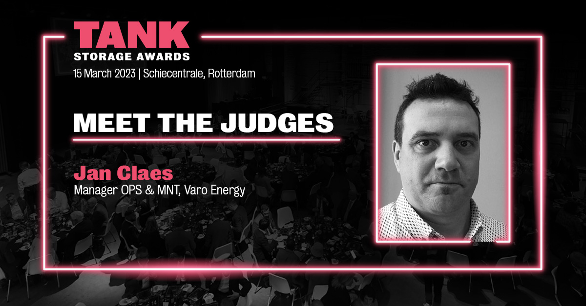 TStorageAwards's tweet photo. Meet one of the Global Tank Storage Awards Judges, Jan Claes!

Find out more: https://t.co/DNd0EKkJop

#TankStorageMagazine #tankstorage #tankterminals #Liquidstorage #oilandgasindustry #bulkliquidstorage #liquidstorage #energystorage #ammonia #hydrogen #TankStorageAwards https://t.co/F7nnuwkMqc