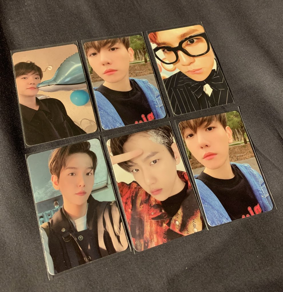 woniechocobun's tweet photo. WTS 🇲🇾
EXO BAEKHYUN Official Photocards

ONLY RM15 EACH, take all for RM80 excluding local postage
• ready stock, on hand
• 100% official
• good condi, can provide video for serious buyers~

💰spay/tng only
🚚 RM 8 WM / RM20 EM (poslaju) 
#pasarEXO @ExotradingMY https://t.co/LFSpvLXceJ