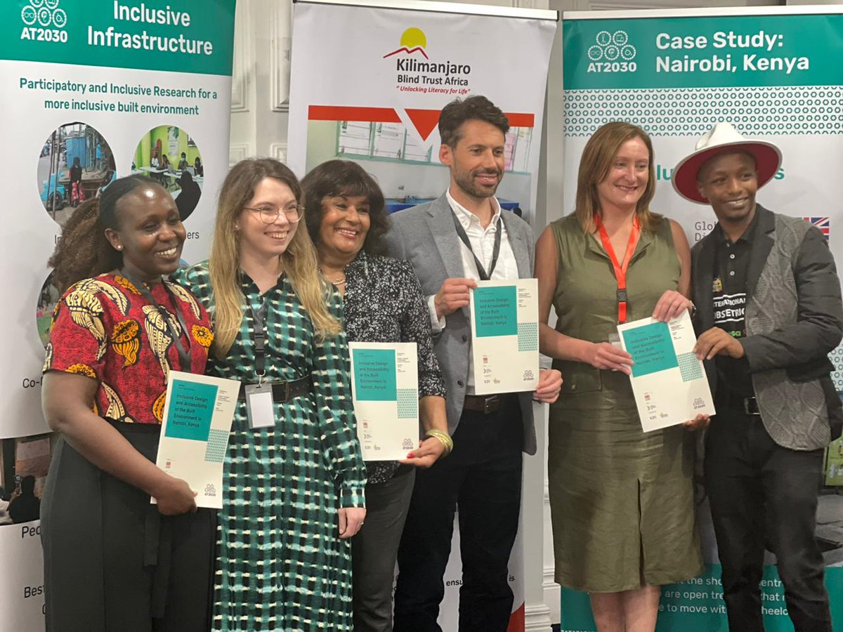 KDI_Kenya's tweet photo. Hurray !!!
AT2030 Case study : Inclusive Design and Accessibilty of the Built Environment in Nairobi is officially launched. @GDIHub @Arch_KE @KiliBlind @AssistTech2030 #InclusiveNairobi #IntegratedInclusiveCities https://t.co/u0sKEGbIDv