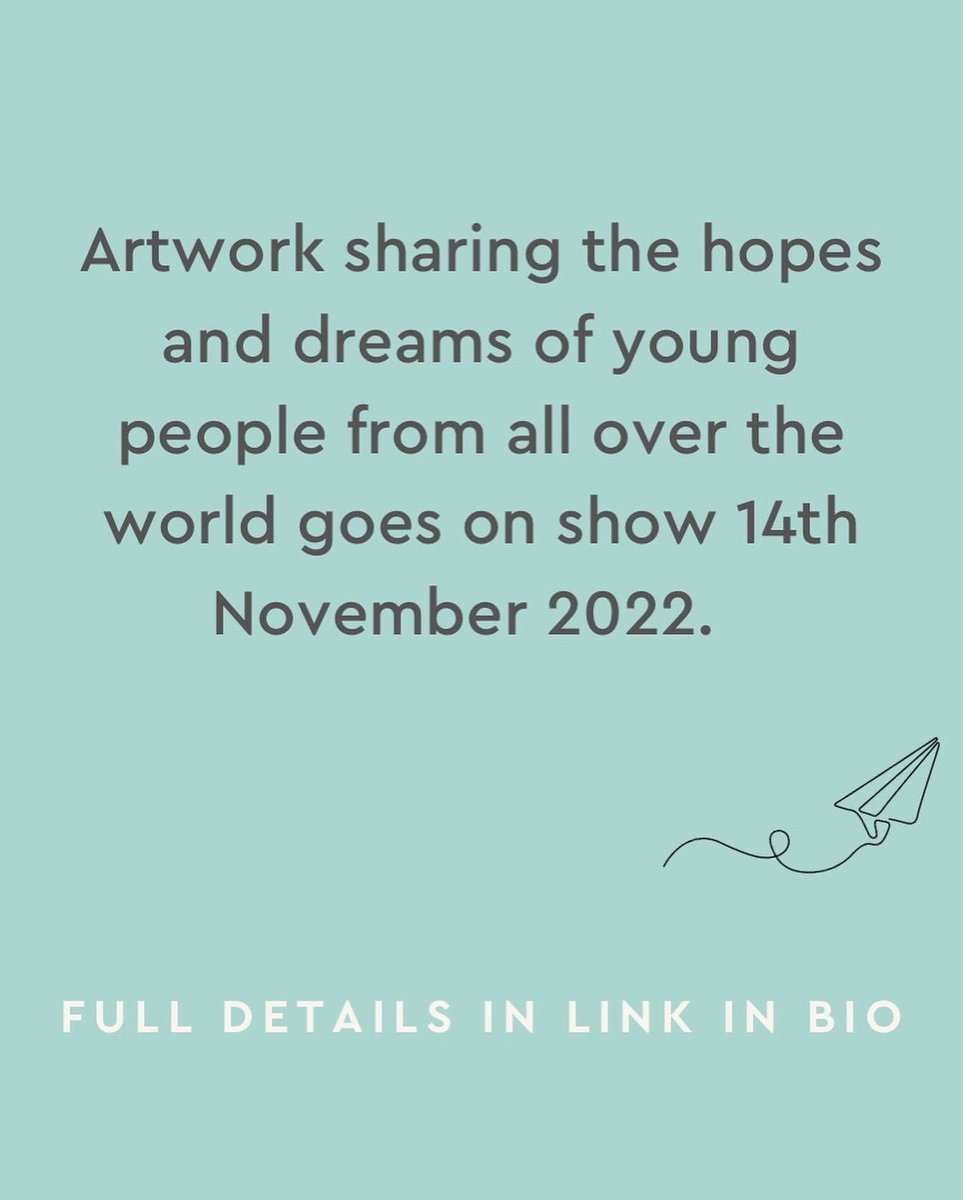 Just 10 days to go until our global art exhibition begins! From London to Los Angeles and Bangkok to Buenos Aires, the hopes and dreams of young people will be shared on billboards, bus stops and street corners around the world. More info here 👉 tdy.es/vwpmc