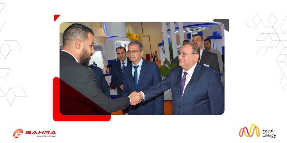 BahraElectric's tweet photo. We were honored of being one of the participants in Egypt Energy Exhibition 2022 to showcase our newest products and energy solutions.
It was a good chance to meet our clients and visitors to discuss the key themes driving the future of energy.
#EgyptEnergy #EE22 #Bahraelectric https://t.co/LhmZbvqdcU