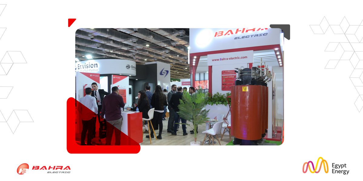 BahraElectric's tweet photo. We were honored of being one of the participants in Egypt Energy Exhibition 2022 to showcase our newest products and energy solutions.
It was a good chance to meet our clients and visitors to discuss the key themes driving the future of energy.
#EgyptEnergy #EE22 #Bahraelectric https://t.co/LhmZbvqdcU