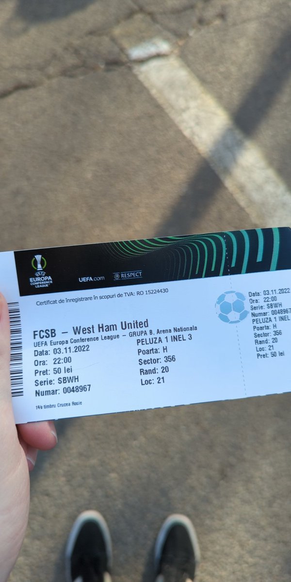 joe_dorrian's tweet photo. Ticket done #whufc https://t.co/aEAaygtd6S