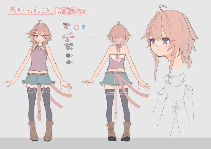 私の服飾についてまとめました 