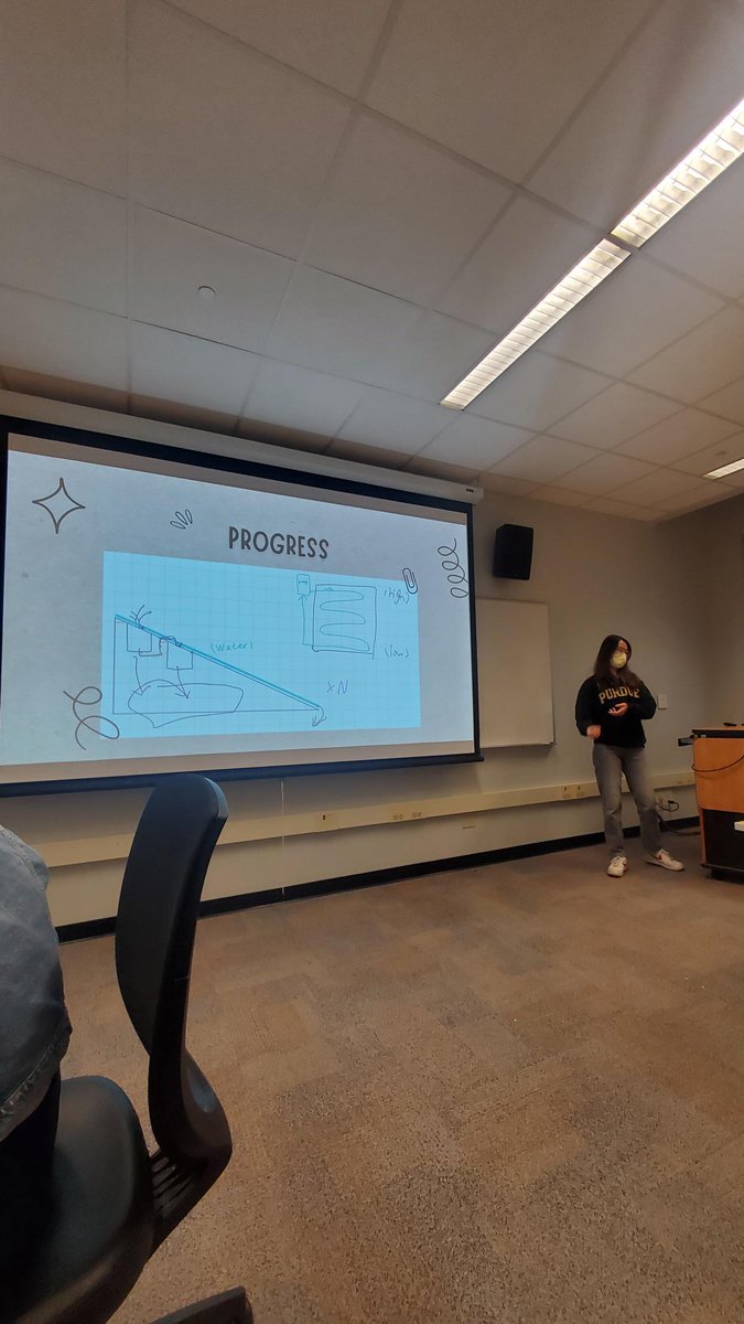 EPICSNDP's tweet photo. Our Sustainable Crops team presenting on their preliminary design for their drip irrigation system! https://t.co/GfUyUem0Or
