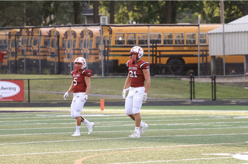 BryceSmith21's tweet photo. I still can’t believe it’s over. Thank you to my friends and family for the endless support. I was honored to be able to be called a captain of this amazing team. I’ll love my brothers forever. Thank you Vicksburg football! https://t.co/RtsTnerFxO