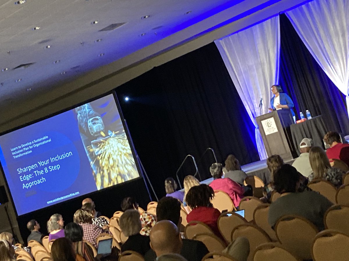 ncnonprofits's tweet photo. ‘Today is not about sitting down; it’s about getting up and practicing.’ Keynote @jadamonicadrew setting the tone today at #22ncnpc #equitymatters https://t.co/NfQiyJpMVp