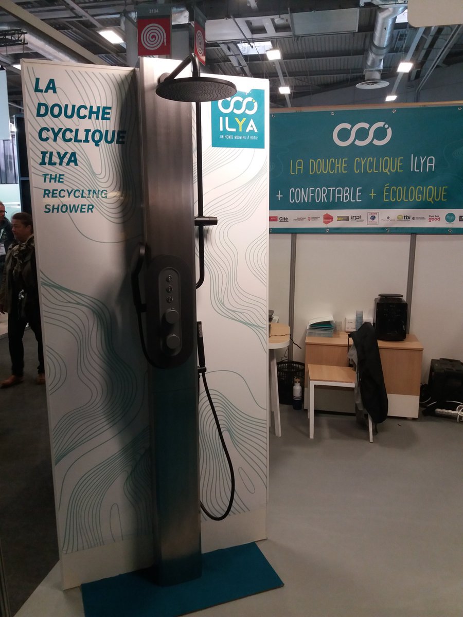 IlyaTechTLS's tweet photo. Autre #innovation qui n'est pas citée dans l'article et qui était bien présente à #ideobain2022, la #douchecyclique d'Ilya ! 🚿♻️ https://t.co/74mOMHvH28