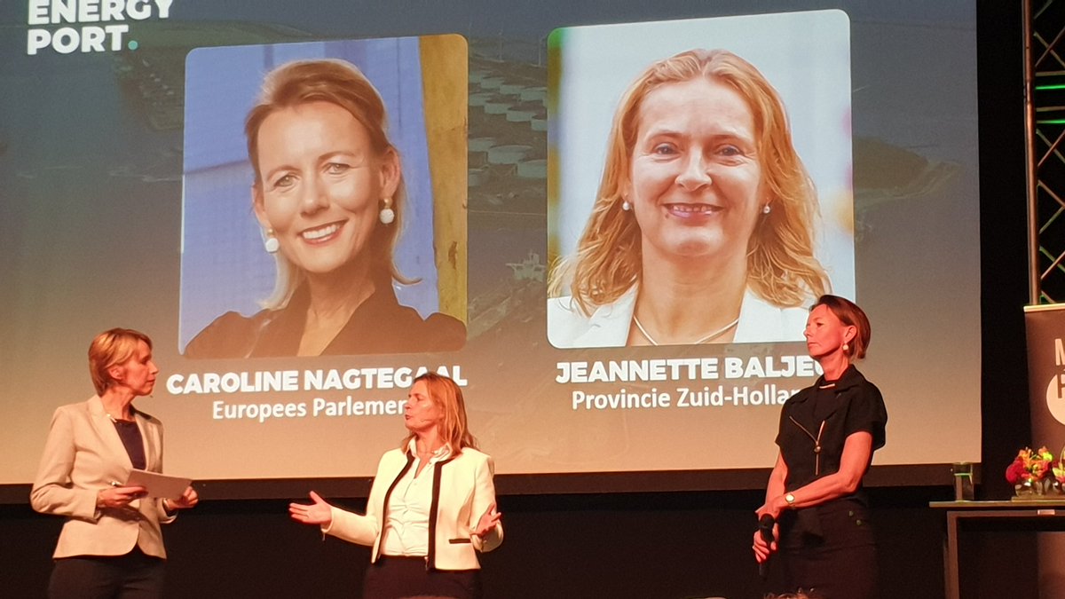 Voor versnelling in de transitie moeten we de hele keten meenemen zegt #jeannettebaljeu tijdens #energyportrotterdam