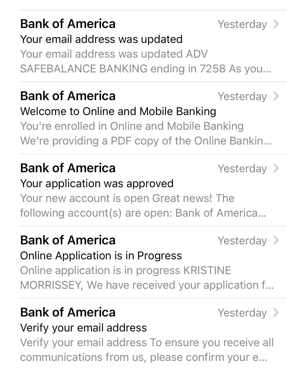 ufvenus01's tweet photo. Fraud alert @BankofAmerica I assume onlinebanking@ealerts.bankofamerica.com isn’t you https://t.co/hjj8K9In8f