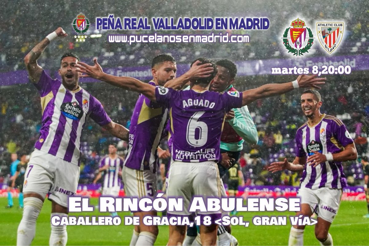 Peña Real Valladolid en Madrid tweet media