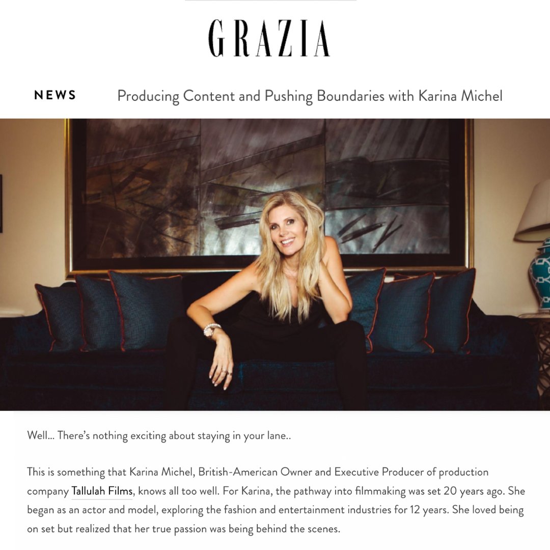 Many thanks to GRAZIA magazine #graziamolto 🤍

graziamagazine.com/us/articles/ka…