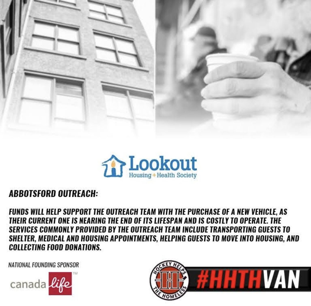 Lookout Housing &amp; Health Society has been instrumental in assisting those less fortunate in the Lower Mainland for many years.

We are very proud to work with such a fine organization!!

Thank you <a href="/LookoutSociety/">Lookout Housing and Health Society</a>!!

#thankyou #thisgamematters #gamechanger #HHTHVan #vancouver #bc