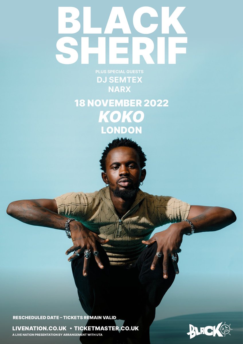 blacksherif_'s tweet photo. London, we UP on November 18, 2022.
See you❤️!

https://t.co/05X3ENksyv https://t.co/cZY8OmV4de