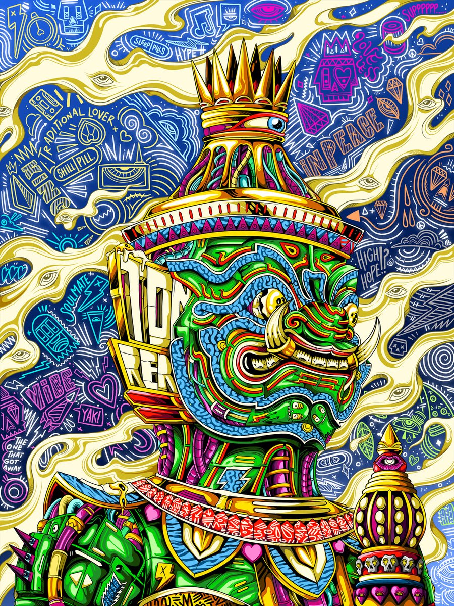 Sick art by <a href="/10LOVELESS/">Tennessee Loveless</a> @Tonrer and through the wonderful <a href="/loveless_city/">Loveless.City</a> team. #4/25