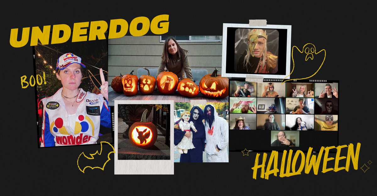 Underdog's tweet photo. A glimpse of Halloween here at Underdog 🎃 #udlife https://t.co/fz6XR2NaH4