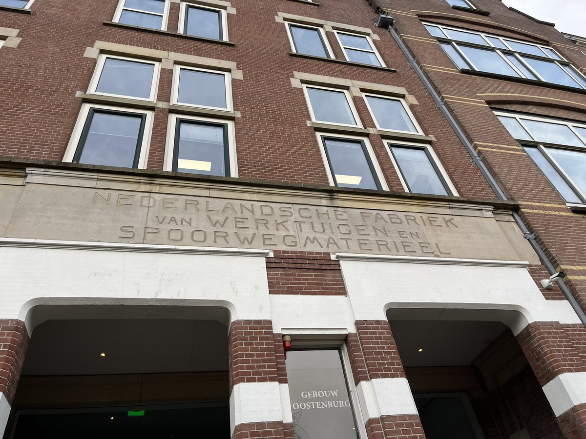Was leuk om hier weer eens een werkafspraak te hebben