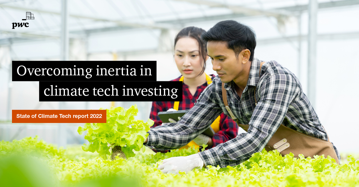 Climate tech markets faced their first test after a period of huge growth. They’ve shown encouraging resilience according to our State of Climate Tech 2022 report, out today. As we get ready for #COP27, it’s clear more investment in #climatetech is needed pwc.to/3TGeapE