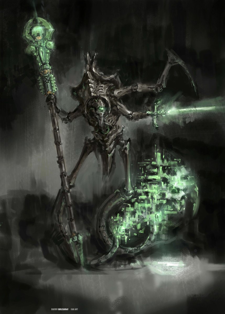 Dmitry_Brushray's tweet photo. open for art commissions
#warhammer40k #warhammer40000 #warhammer #warhammerart #warhammercommunity #wh40k #40k #necrons #chronomancer #Psychomancer #necrodermis #xenos #robot #robotic #scifi #fiction #fanart #monster #creature #concept #conceptart #necrontyr #2d #art #artist #k https://t.co/VXojDlLwCl
