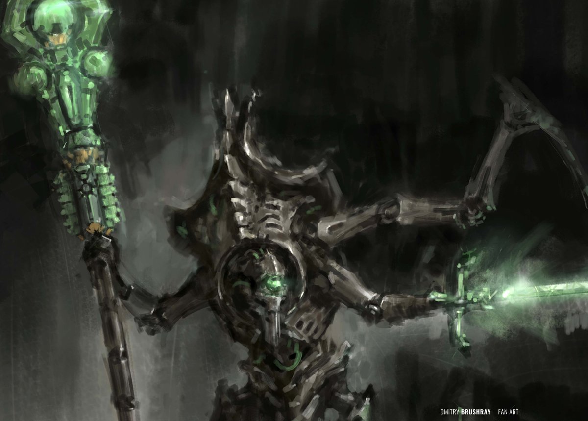 Dmitry_Brushray's tweet photo. open for art commissions
#warhammer40k #warhammer40000 #warhammer #warhammerart #warhammercommunity #wh40k #40k #necrons #chronomancer #Psychomancer #necrodermis #xenos #robot #robotic #scifi #fiction #fanart #monster #creature #concept #conceptart #necrontyr #2d #art #artist #k https://t.co/VXojDlLwCl