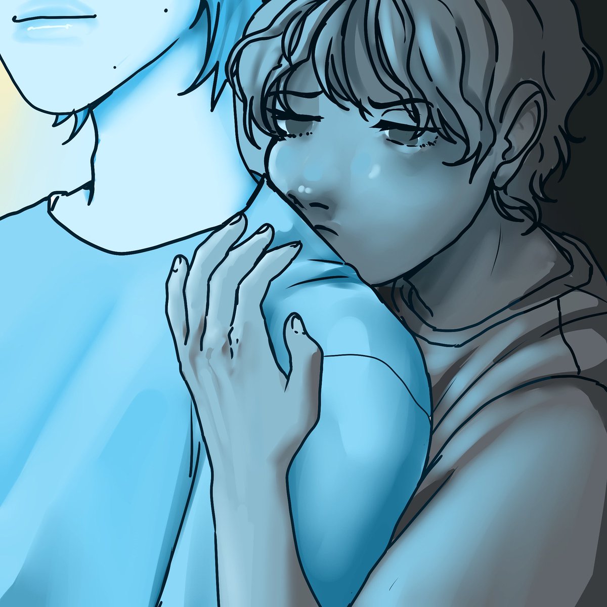 newtsdoodles's tweet photo. I find myself running home to your sweet nothing #originalart https://t.co/iJWpjbpX5L
