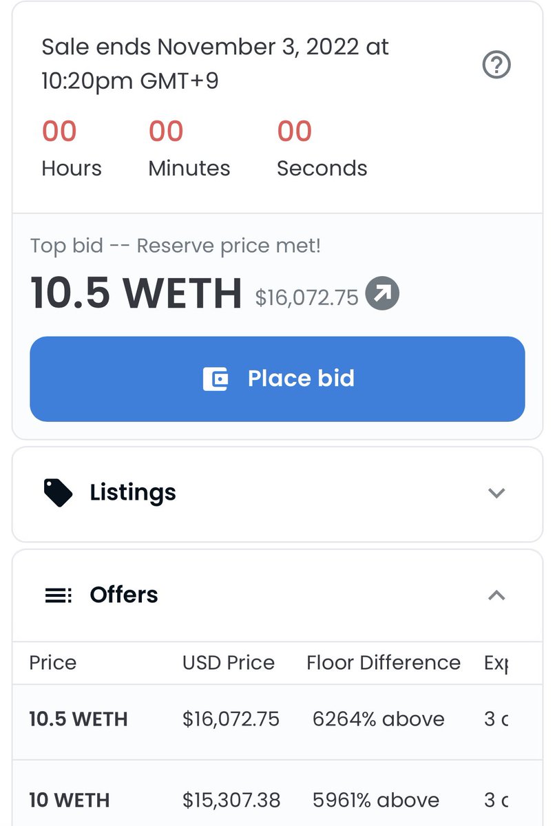 MimicShhans's tweet photo. The Mimic 10012 sold for 10.5WETH.  Thank you to everyone who participated in the auction.
#MimicShhans #MimicLegendary https://t.co/0cvLCxKuxr