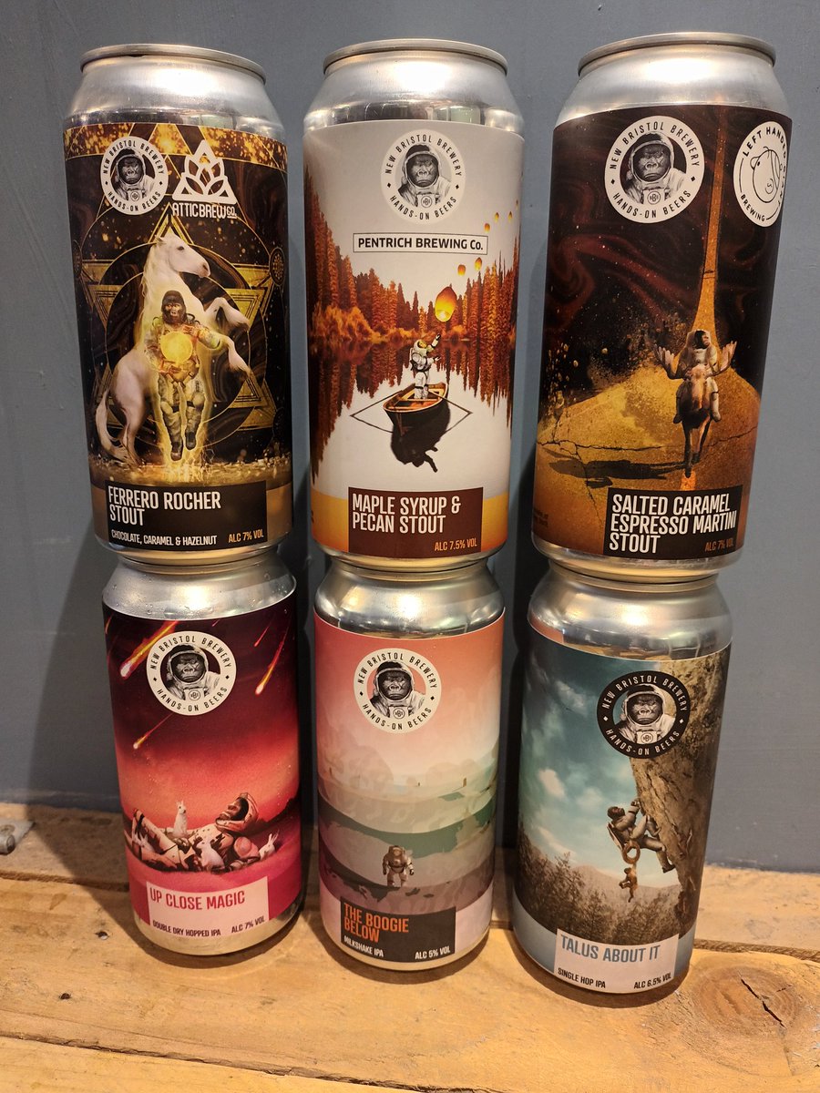 More lush cans from the fantastic @NewBristol in stock now. They will sell quickly!