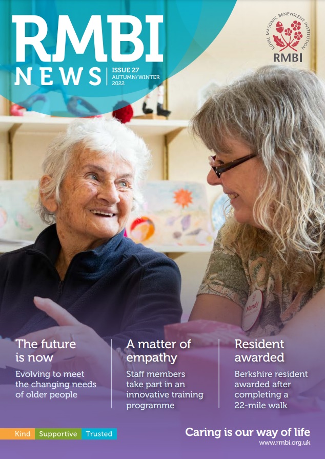 thermbi's tweet photo. 𝗥𝗠𝗕𝗜 𝗡𝗲𝘄𝘀 is out! ⭐️ 

Take a look at the new Autumn/Winter 2022 edition and discover some wonderful stories from our Homes, including a double-page feature on our brand new care home in Berkshire:
 
👉 https://t.co/yuFX8tYTo6 https://t.co/byCGEra01N