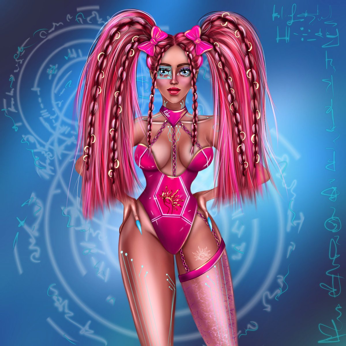 My first drop on Foundation!!!!
So exciting to share with you #NFTCommumity my new NFT💕
Her name is Kibo and she is a robot. Beautiful, sexy and dangerous lady that lives in Meto Universe.
Price 0.08 ETH 
She is waiting for her collector❤️

<a href="/RealKatoOG/">Kato</a> 
foundation.app/@LinaDi/art-9d…