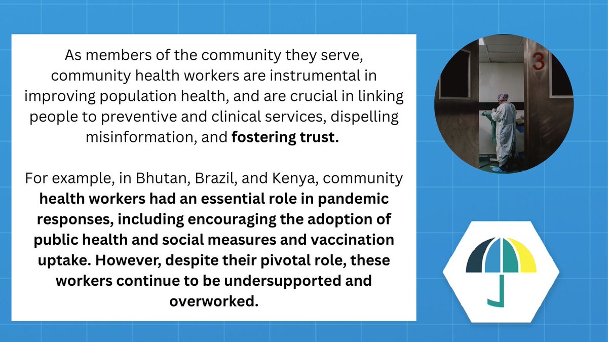 Trust plays a crucial role in health systems reform and implementation processes. Community #health workers are key to ensuring these processes are successful. bit.ly/3h6njcG #UHCTownHalll @uhc_Day