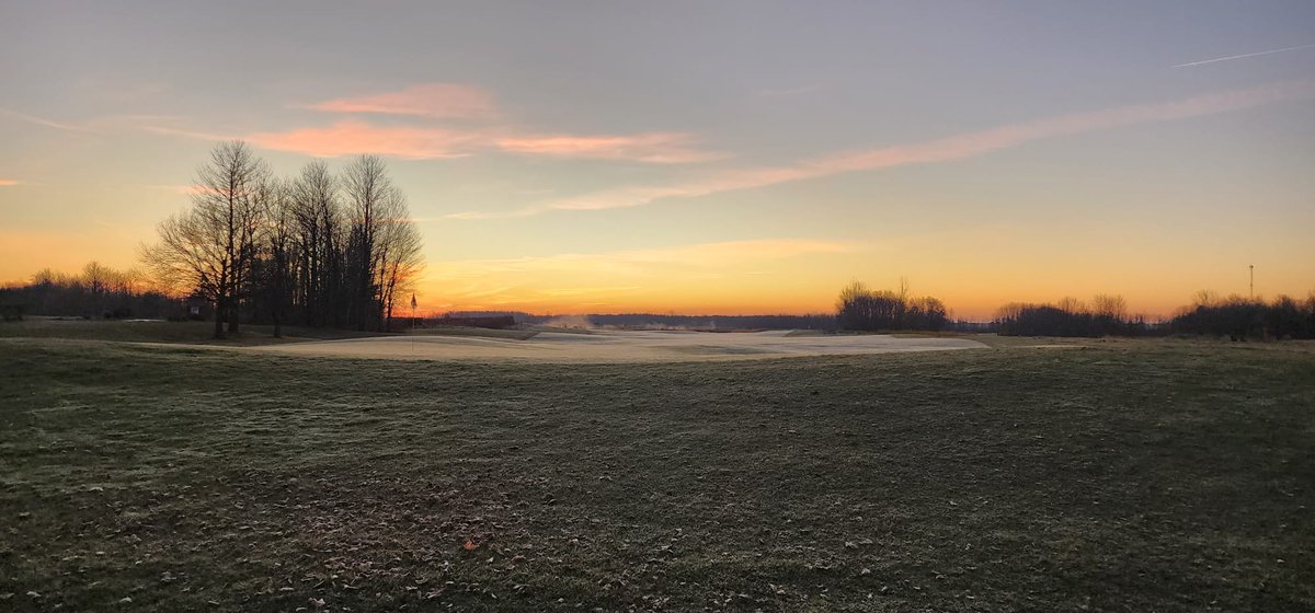 We will start teeing off on Predator at 9:50 a.m. and on Talon at 10:10 a.m. We will be cart path only until 11:30 a.m. today. Thank you for your patience.