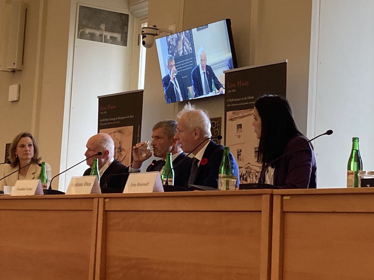 AyeshaRekhi's tweet photo. Busy day with @AmbStephaneDion in #Prague for #CZPRES2022 #TerezinDeclarationConference. 🇨🇦 is committed to #HolocaustRemembrance & combatting anti-semitism & online hate. Thank you 🇨🇿 Foreign Minister @JanLipavsky & Special Envoy @Robert_Rehak for today’s important event. https://t.co/IC0Ba5XV6P