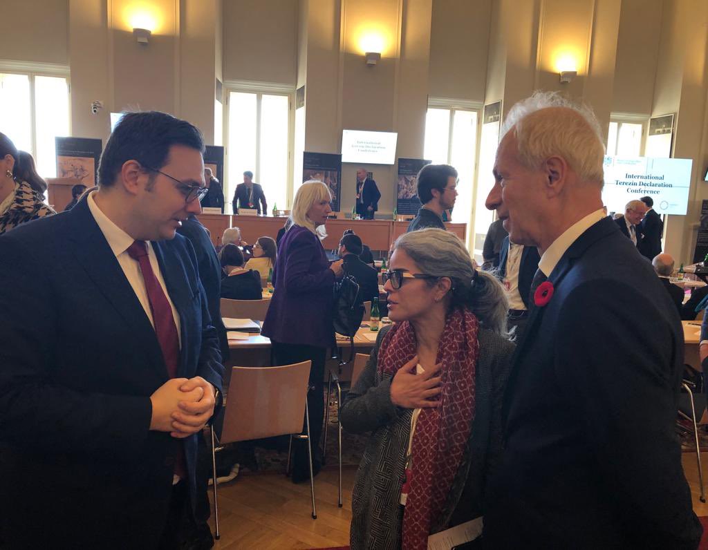 AyeshaRekhi's tweet photo. Busy day with @AmbStephaneDion in #Prague for #CZPRES2022 #TerezinDeclarationConference. 🇨🇦 is committed to #HolocaustRemembrance & combatting anti-semitism & online hate. Thank you 🇨🇿 Foreign Minister @JanLipavsky & Special Envoy @Robert_Rehak for today’s important event. https://t.co/IC0Ba5XV6P